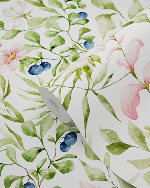 ESTAhome Tapete Feldblumen Multicolor - 50 x 900 cm - 131055