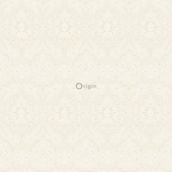 Origin Wallcoverings Tapete Ornamente Crême-Weiß - 53 cm x 10.05 m - 346241