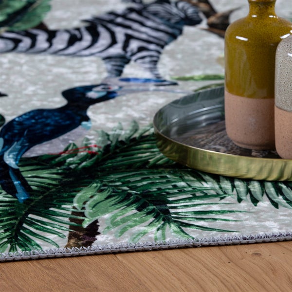 Kurzflor Teppich Linnea Multi Modern 120 x 170 cm