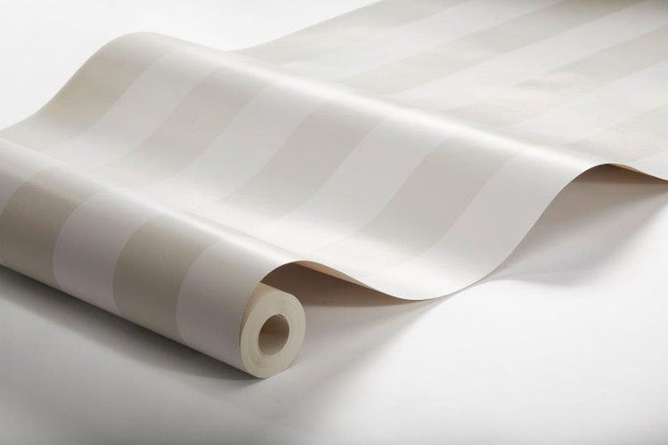 Borastapeter Tapete Streifen Beige - 53 cm x 10.05 m - 660396