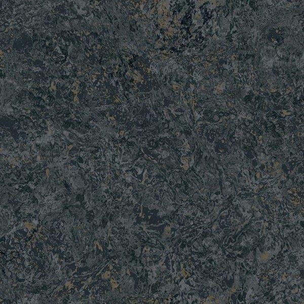 Borastapeter Tapete Uni Graublau - 53 cm x 10.05 m - 660987
