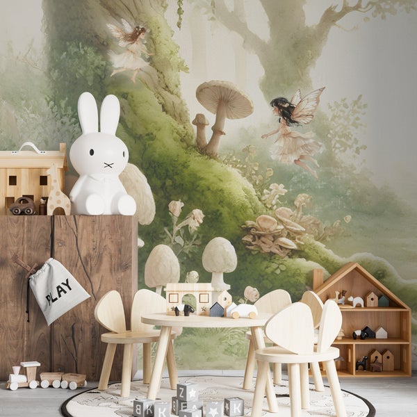 Kindertapete Feenwald 150 x 280 cm