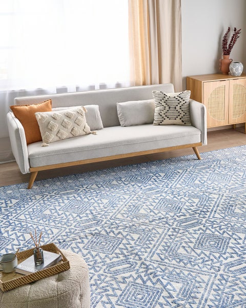Teppich KAWAS Blau 300 x 400 cm