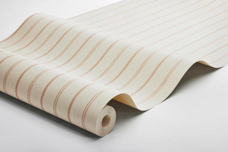Borastapeter Tapete Streifen Beigebraun - 53 cm x 10.05 m - 661053