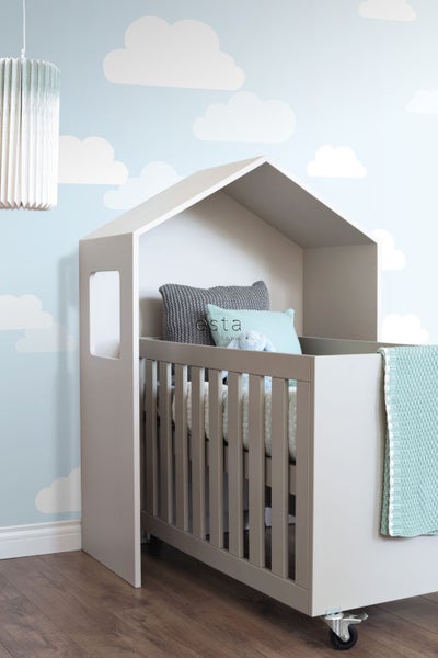 ESTAhome Fototapete kleine Wolken Hellblau - 200 x 279 cm - 158842