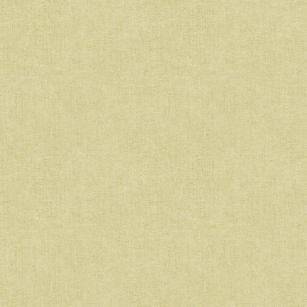 Sanders und Sanders Tapete Leinen-Optik Khakigrün - 53 cm x 10 m - 640035