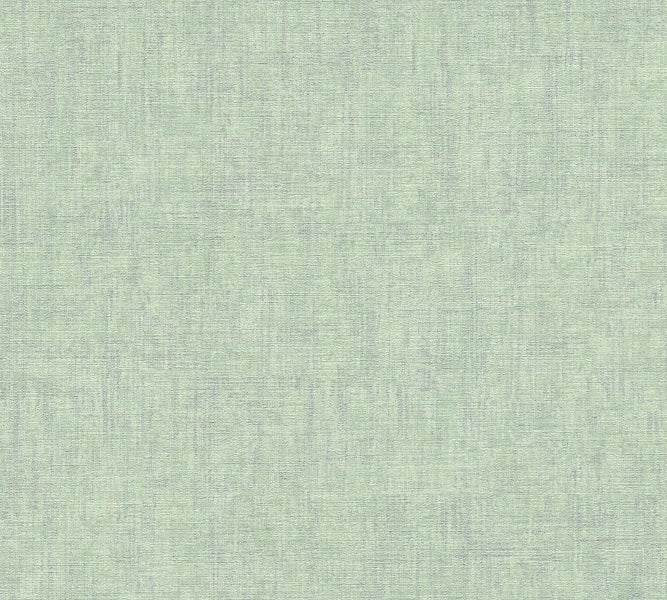 Szene mit floraler Vliestapete, dazu passenden Uni-Tapeten und Einrichtungsgegenständen.