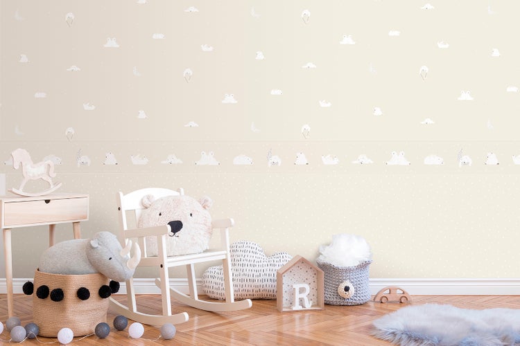 Bit-Set in geöffnetem, blauem Aufbewahrungskoffer