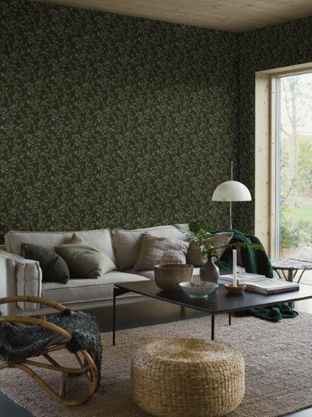 Tapete mit Streifenmuster