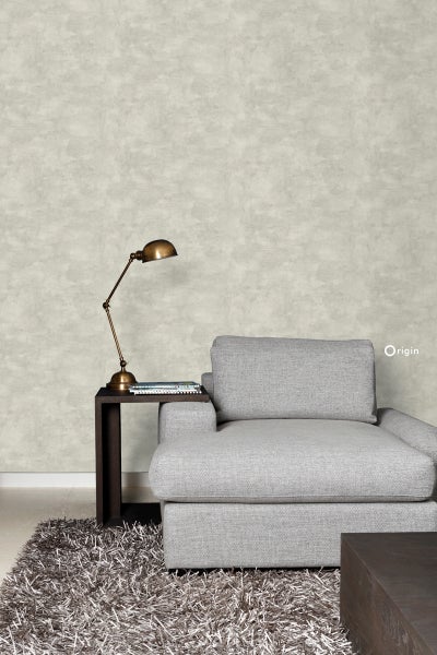 Origin Wallcoverings Tapete Betonoptik Hellgrau - 53 cm x 10.05 m - 347604