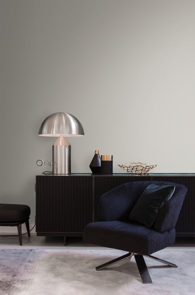Origin Wallcoverings Tapete Uni Lila Grau - 53 cm x 10.05 m - 346614