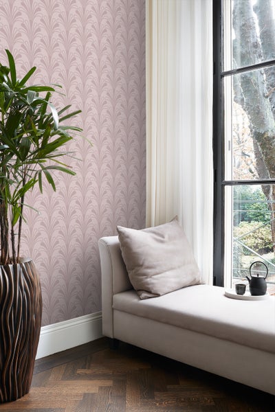 Origin Wallcoverings Tapete Art Decó Muster Violett - 50 x 900 cm - 347969