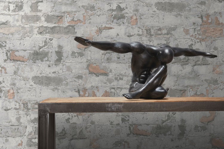 Tapete mit Ziegelmuster