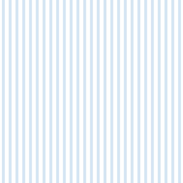 Sanders und Sanders Tapete Streifen Blau und Weiß - 53 cm x 10 m - 640590
