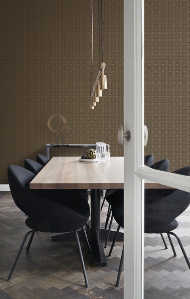 Origin Wallcoverings Tapete Ornamente Braun und Bronze - 53 cm x 10,05 m - 346537