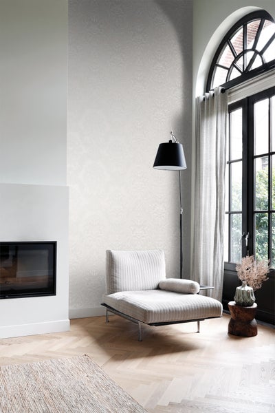 Origin Wallcoverings Tapete Ornamente Grau - 53 cm x 10.05 m - 346524