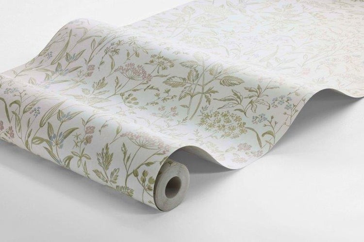 Borastapeter Tapete Blumen Beige - 53 cm x 11.2 m - 660124