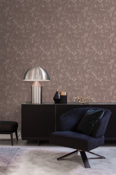 Origin Wallcoverings Tapete Bananenblätter Taupe - 50 x 900 cm - 348058