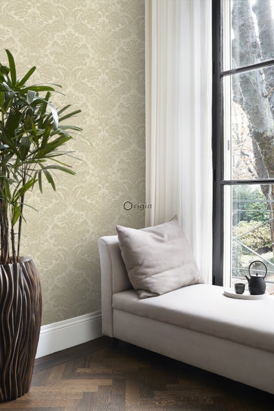 Origin Wallcoverings Tapete Ornamente Beige - 53 cm x 10.05 m - 347042