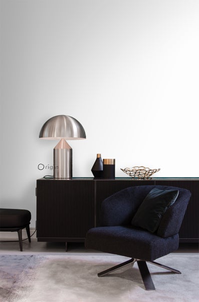 Origin Wallcoverings Tapete Uni Crême-Weiß - 53 cm x 10.05 m - 346612