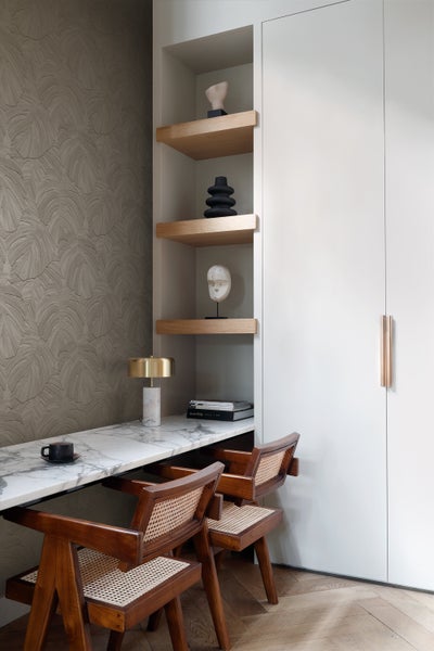 Origin Wallcoverings Tapete tropische Blätter Beigebraun - 53 cm x 10.05 m - 348026