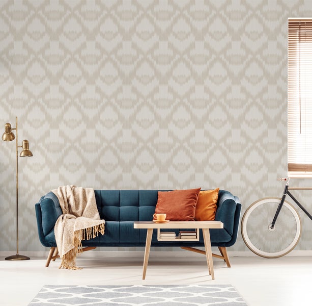 Sanders und Sanders Tapete ethnische Motive Beige - 53 cm x 10 m - 640252