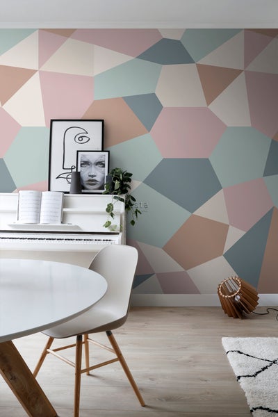 ESTAhome Fototapete grafisches Motiv Multicolor - 200 x 279 cm - 159258