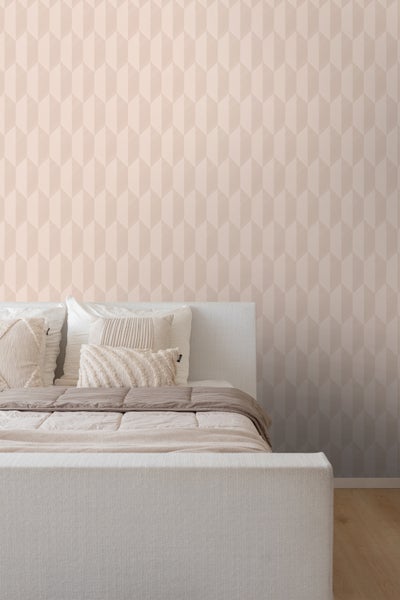 Origin Wallcoverings Tapete 3D Muster Hellrosa - 50 x 900 cm - 348031