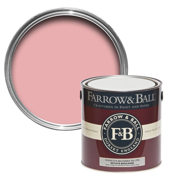 Farbeimer mit geöffnetem Deckel der Marke Farrow and Ball
