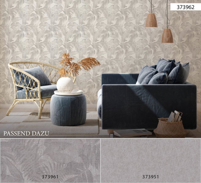 Tapetenrolle mit Textiloptik