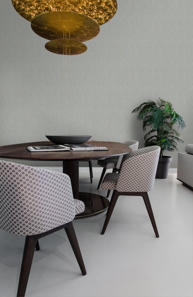 Origin Wallcoverings Tapete 3D Grasmuster Leinen-Optik Taupe - 53 cm x 10.05 m - 347314