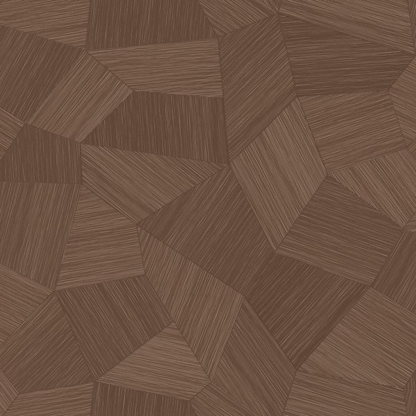Origin Wallcoverings Tapete 3D-Muster Rostbraun - 53 cm x 10.05 m - 347824