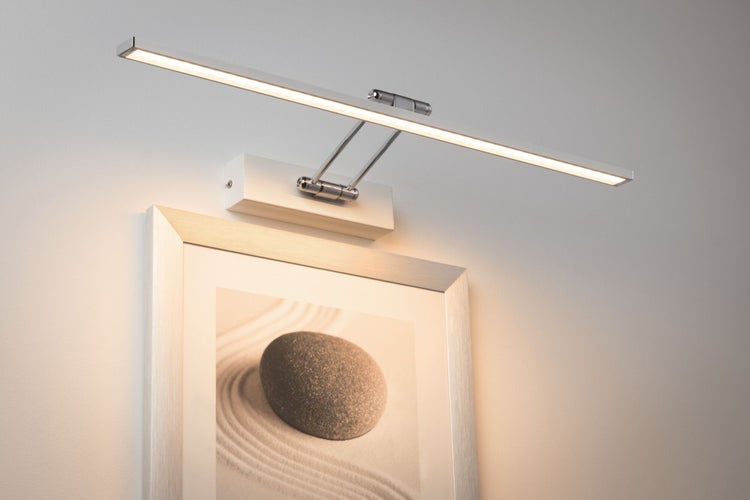 Galeria LED Bilderleuchte Beam 2700K 1050lm 230V 11W Weiß, Chrom