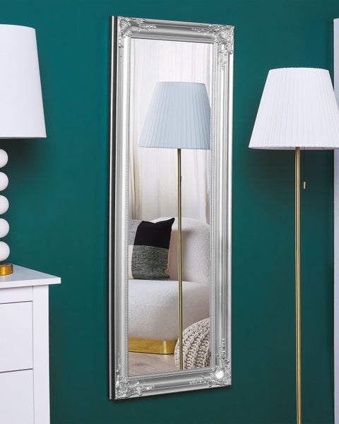 Wandspiegel BELLAC 51 cm 141 cm Silber