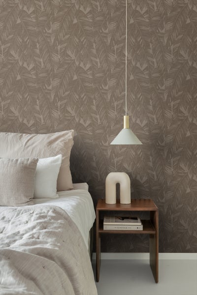 Origin Wallcoverings Tapete Bananenblätter Braun - 50 x 900 cm - 348056