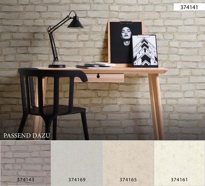 Werkbank mit Holzplatte und Metallgestell