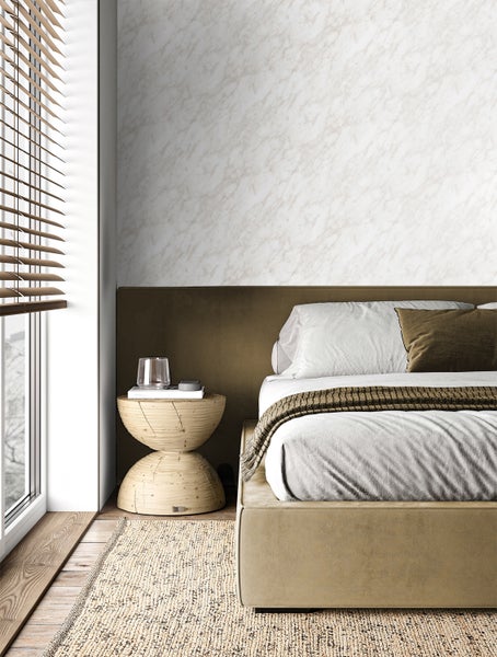 Origin Wallcoverings Tapete Marmor-Optik Hellbeige - 53 cm x 10.05 m - 347390