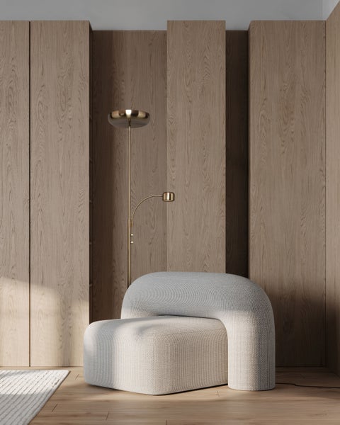 Stehleuchte mit Leselampe