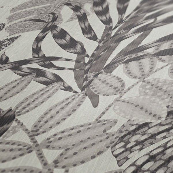 Tapetenrolle mit Blättermotiv