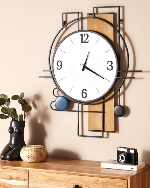 Wanduhr TAVEL 60 cm Bunt