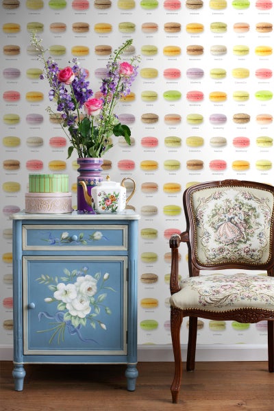 ESTAhome XXL-Vliestapete Macarons Mehrfarbig - 50 x 900 cm - 158103