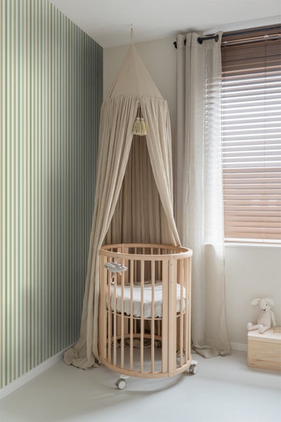 ESTAhome Tapete Streifen Grün - 50 x 900 cm - 131603