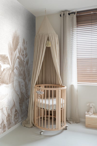 ESTAhome Fototapete Dschungelmuster Beige - 3 x 2,79 m - 159062