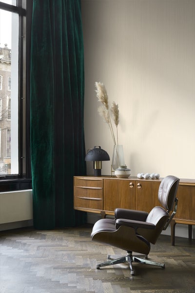 Origin Wallcoverings Tapete feine Streifen Altweiß - 53 cm x 10.05 m - 345402