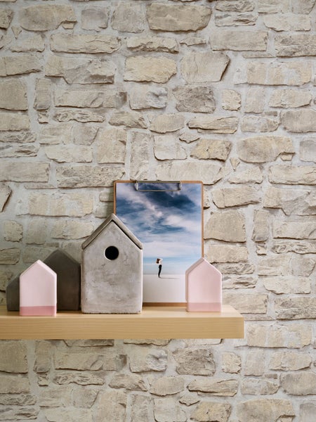 AMS Logo Pendeluhr mit goldenen Rosenmotiven