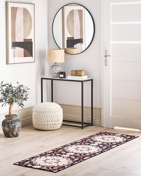 Läufer mit geometrischen Mustern