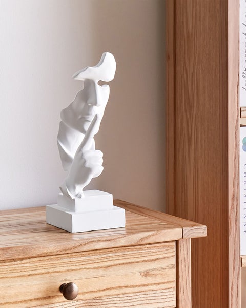 Dekorative Skulptur mit modernem Design für den Innenbereich