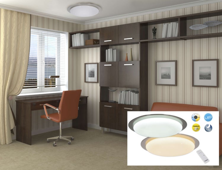 LED Deckenleuchte AUCKLAND d: 42cm