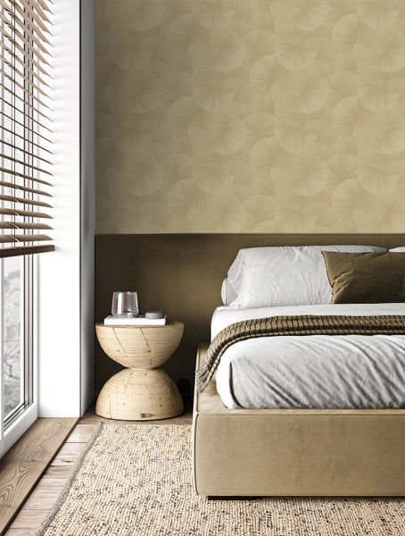 Sanders und Sanders Tapete 3D-Muster Sandbeige - 53 cm x 10.05 m - 935352
