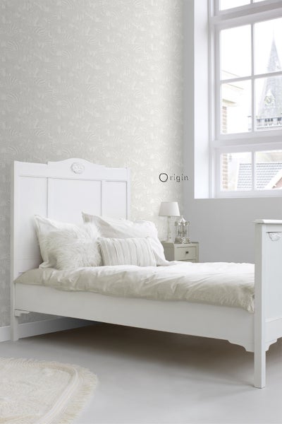 Origin Wallcoverings Tapete Zebras Silber - 53 cm x 10.05 m - 346836